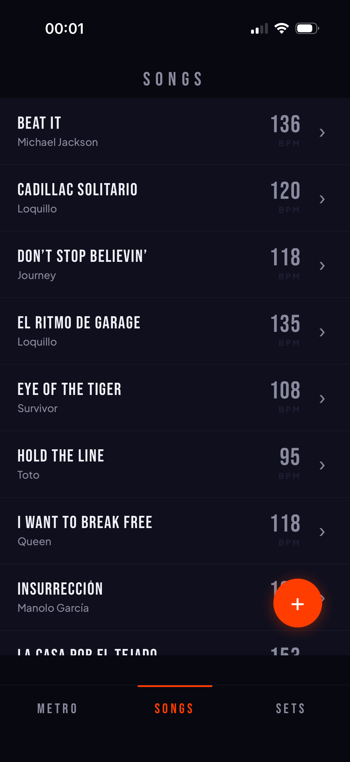 Song library